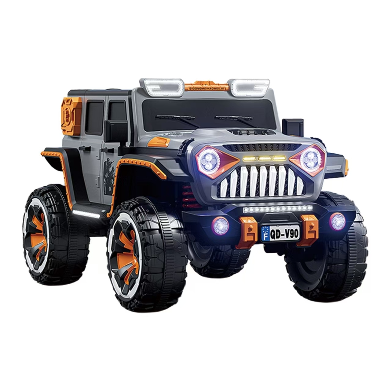 Kid's Electric Four-Wheel Drive Off-Road Car for Unisex Ages 1-8+ Rechargeable