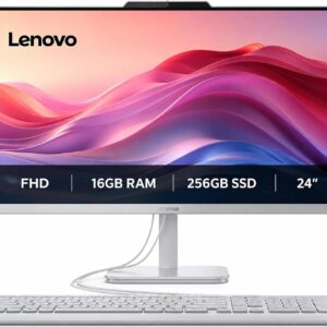 Lenovo IdeaCentre 24“ FHD All-in-One, 16GB RAM, 256GB SSD, Intel 4-Cores