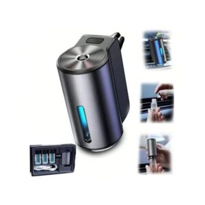 Wireless Rechargeable Aluminum Alloy Car Vent Aromatherapy Diffuser