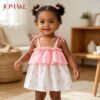 JOMAKE JOMAKE Children's top, 6 months to 4 years old, love pattern, camisole blouse